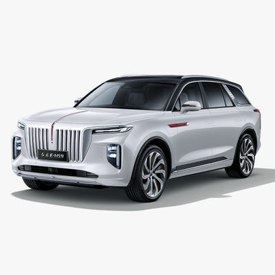ในสต็อค Hongqi E-Hs9 รถไฟฟ้าจีนใหม่หรือมือสอง รถไฟฟ้าใหม่ 4WD มอเตอร์ 6 ที่นั่ง 690 กม.